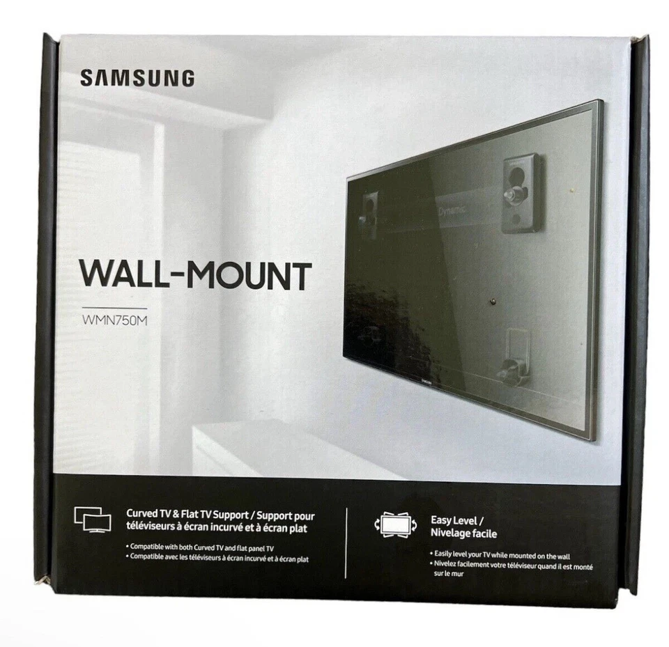 Mini TV Samsung VESA montaje en pared WMN750M para 33”-65” curvo y compatible con FPTV. Foto 2 de 4