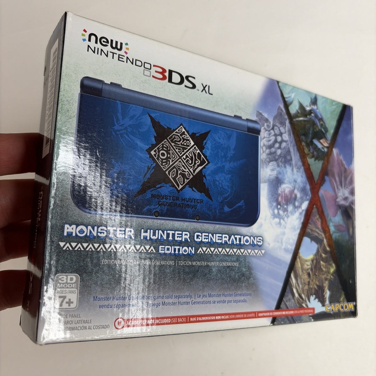 Nintendo 3DS XL Monster Hunter Generations Edition - Blue for sale