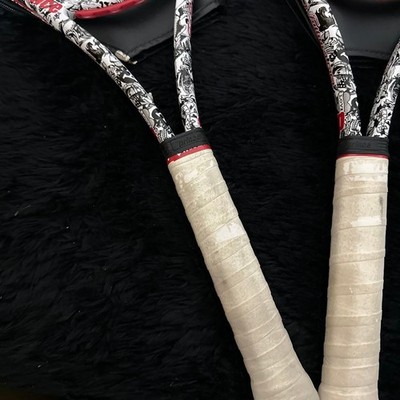 Prince x Hydrogen tennis racket pair O3 TATTOO 100 | eBay