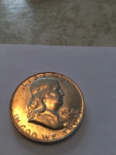 1958 d franklin half dollar au