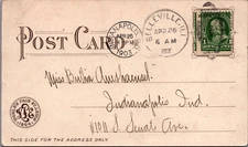 1904 St. Louis World's Fair Machinery Building Souvenir Postcard