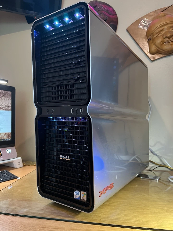 Dell XPS 700 Jet Black AMD Radeon HD 6800 Original PSU Motherboard Win 10 Pro - Image 2 of 4