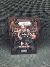 2023-24 Prizm Monopoly Exclusive Kawhi Leonard Red Icons - Card #37 Clippers