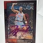 Michael Jordan Upper Deck NBA All-Star Record Book Autograph