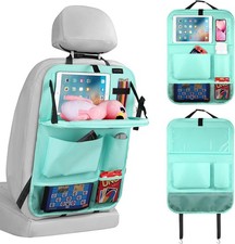 Car Backseat Organizer with Tablet Holder, 6 Storage Pockets Car Storage Organiz