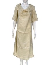 Robes évasés jaunes pour femme