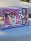 Mike Trout 2026 Topps Big Ticket Player Pink Foil Variation Card #BTP-1 SSP RARE