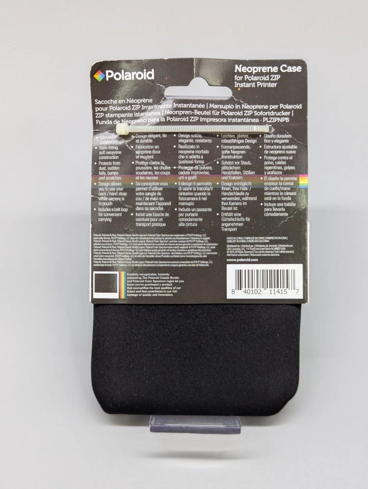 Polaroid Black Neoprene Pouch for The Polaroid Snap & Snap Touch Instant Camera - Image 2 of 4