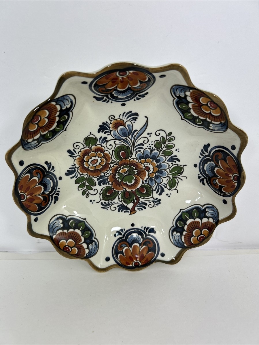 Delft polychrome ポット Dutch Delft Polychrome Jar 18th Century Hand Painted at De
