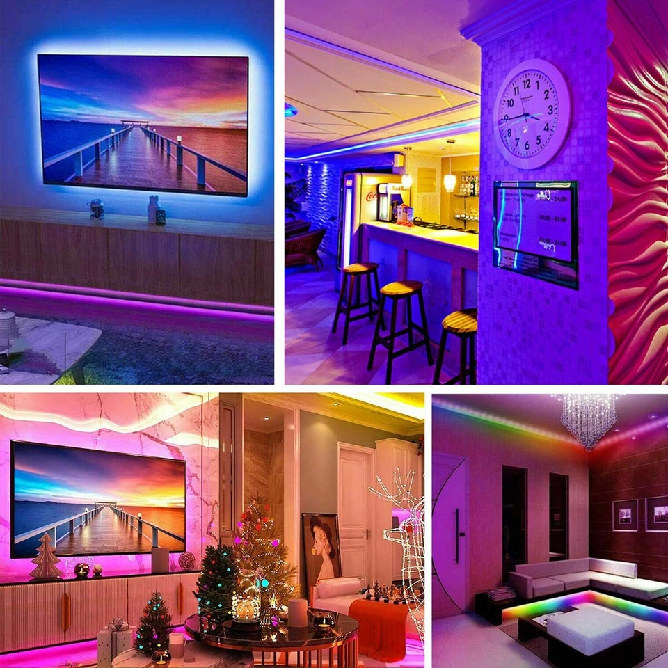 Wholesale LED Strip Lights 3528 5050 5M/10M/15M/20M RGB SMD 12V Roll Waterproof - Image 4 of 4