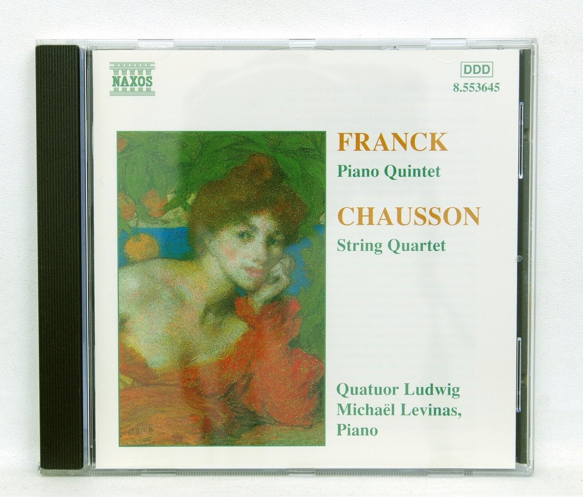 LUDWIG QUARTET, LEVINAS - FRANCK quintet CHAUSSON quartet NAXOS CD