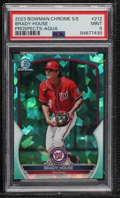 2023 Bowman Chrome Sapphire Edition Prospects Aqua /99 Brady House 