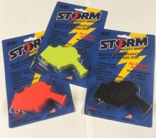 STORM SAFETY WHISTLE WORLD LOUDEST WHISTLE WORKS IN ON & UNDER WATER SCUBA ETC