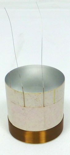 2pcs 1.5" (38.19mm) Voice Coil 2 Layers Round Copper Wire Bass Speaker Parts - Picture 3 of 3