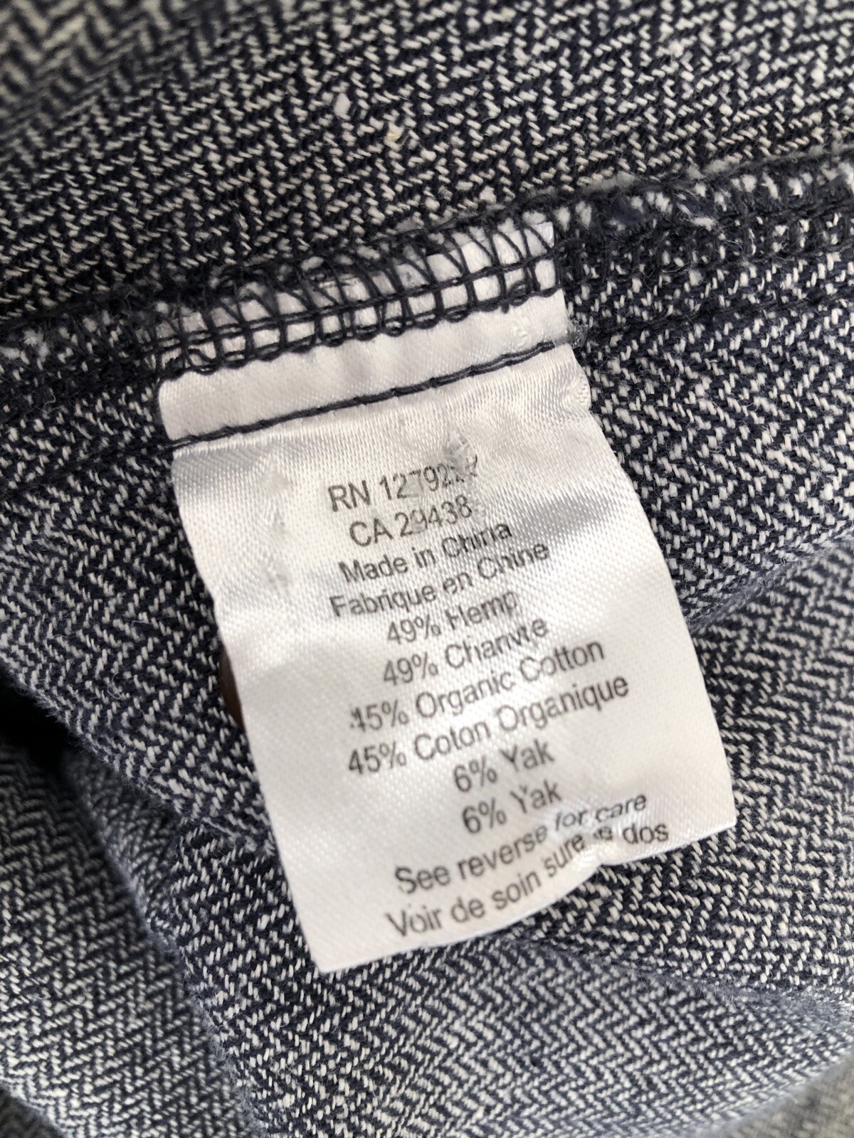 MOUNTAIN KHAKIS - Herringbone Chevron Pattern Tex… - image 8