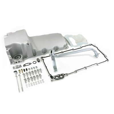 Top Street Performance 81074 Oil Pan Cast Aluminum Retro-fit 5.5-Quart LS Satin