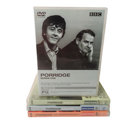 Porridge Series 1 2 3 + Xmas Special DVD Drama British Prison Inmates Comedy 