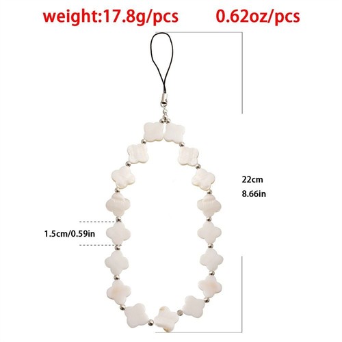 Anti-lost Mobile Phone Chain Pentagon Phone Wrist Strap Telephone Jewelry - Zdjęcie 2 z 12