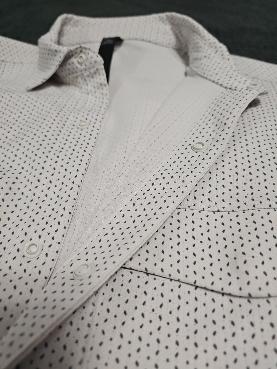 Lululemon Geometric Snap Button Performance Long … - image 11