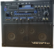 VOCOPRO GIG MAN PLUS PROFESSIONAL KARAOKE SYSTEM MULTI-FORMAT (NO REMOTE) READ