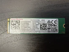 256 GB M.2 2280 PCIe GEN4 x4 NVMe SSD Solid Drive SSS0Y86525