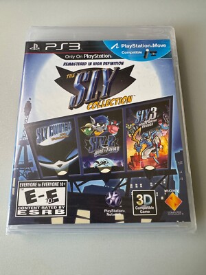 NEU UND VERPACKT The Sly Collection PS3 US-Import Factory Sealed einwandfreier Zustand BCUS98246