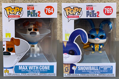 Max in Cone Brand New In Box POP Movies Funko Secret Life Of Pets 2