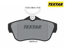 Brake pad set, disc brake Q + Textar 2457803 for Fiat
