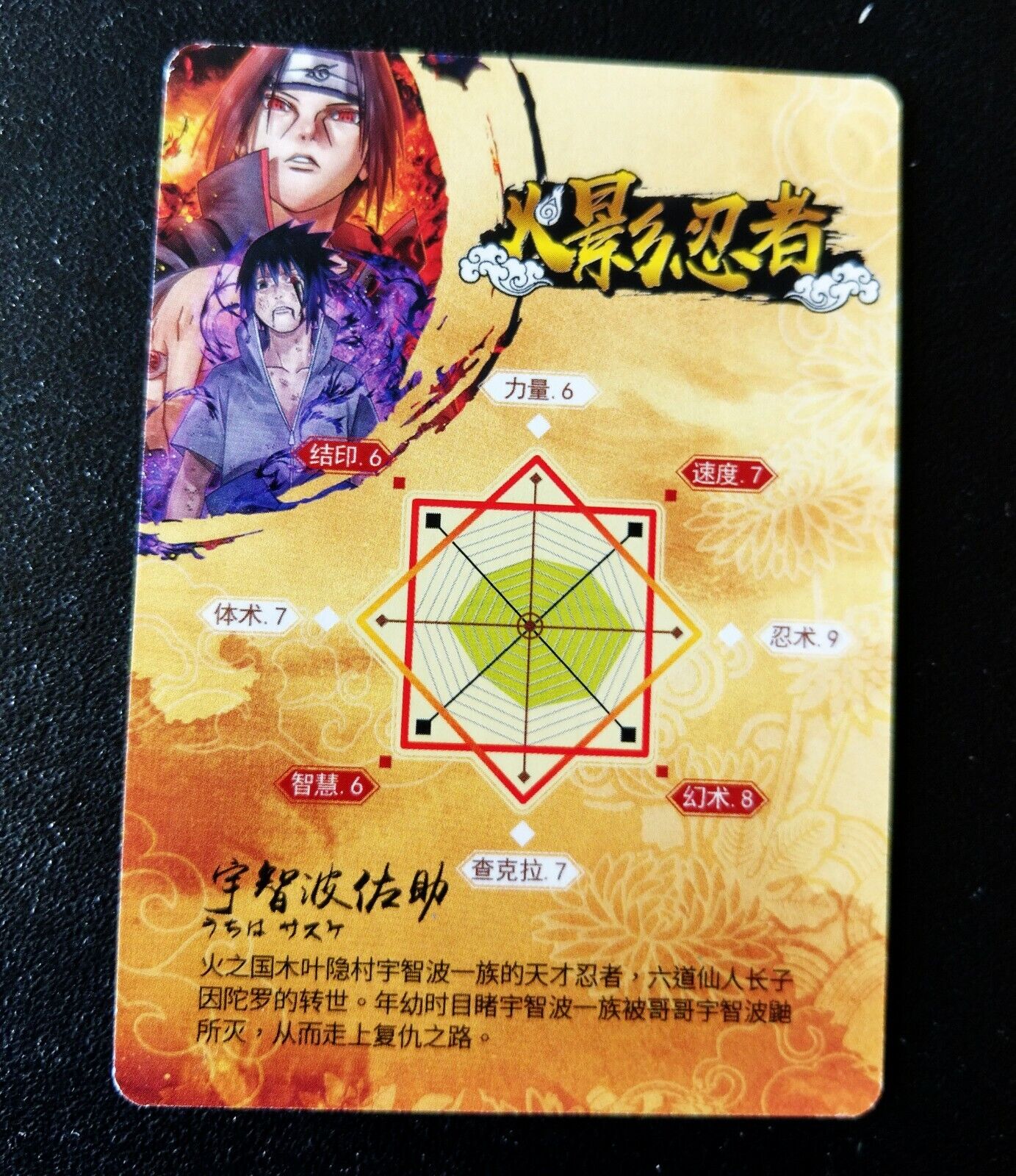 Anime Genuine Naruto Limited CP Card Sasuke Itachi Sakura