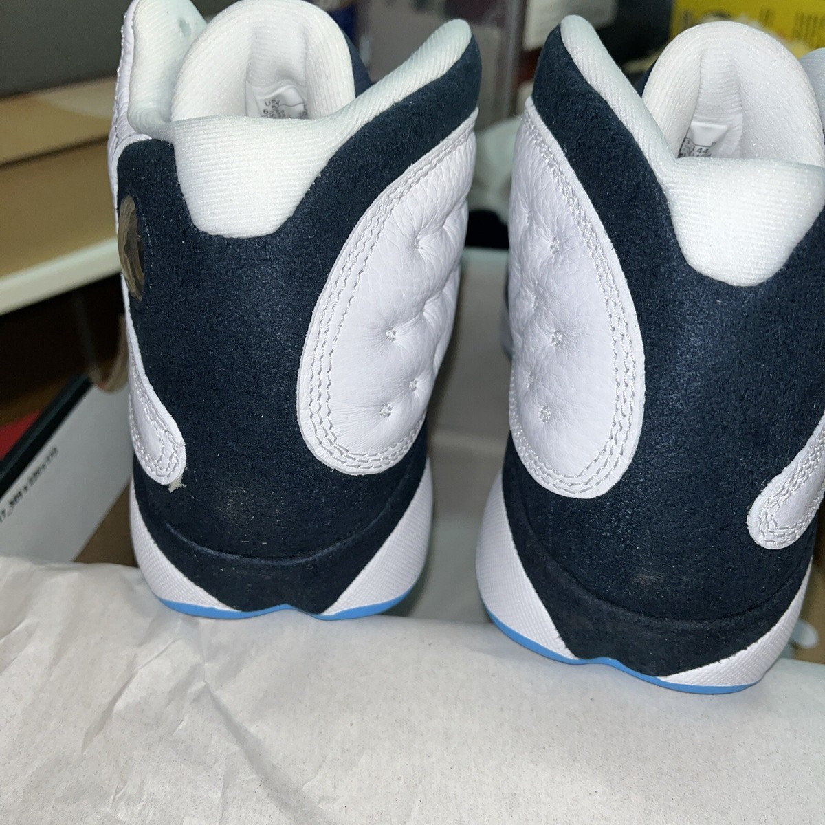 NIKE AIR JORDAN 13 RETRO OBSIDIAN BLUE GS SZ 6.5Y WMNS 8 DJ3003 NIKE AIR JORDAN 13 RETRO OBSIDIAN BLUE GS SZ 6.5Y WMNS 8 DJ3003