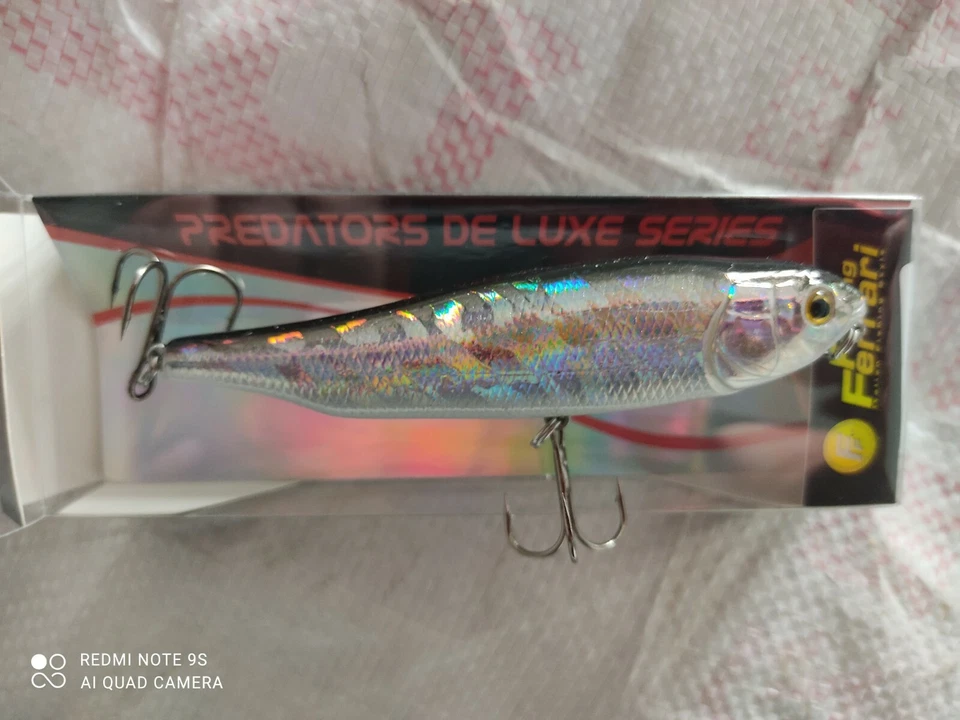 TAKE Wobbler Jerk bait Jerkbait Crankbait Stickbait Hecht Zander 9,5cm, 14gr #3