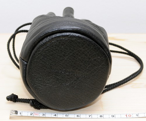 CONTAX 1 Lens Case Pouch Leather JAPAN Genuine Original G 28 35 45 90 Planar 50 - Picture 7 of 8