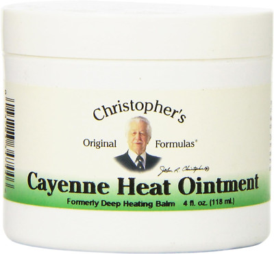 Dr. Christopher's Original Formulas Cayenne Heat Ointment, 4 Fluid Ounce