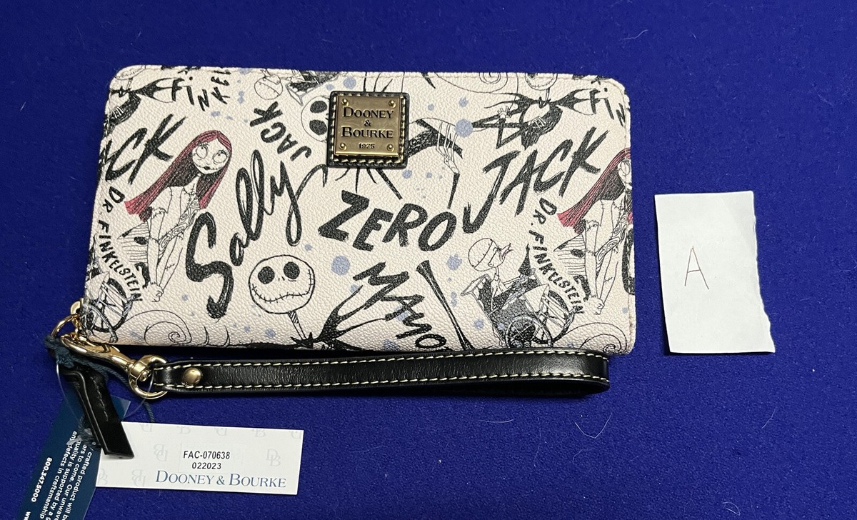 Disney Dooney & Bourke Nightmare Before Christmas Wallet Wristlet