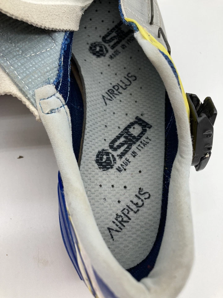 SIDI Cycling Shoes Made in Italy Size Euro 39/Mens US 6 Silver - Image 4 of 4