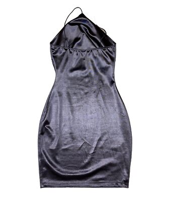 satin mini dress windsor She's A Keeper Satin Mini Dress