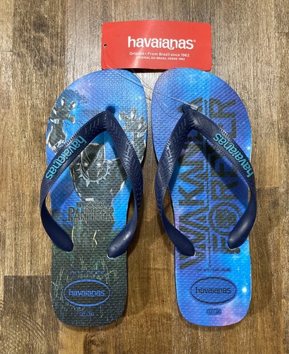 Havaianas Mens Size US 6/7 Marvel Black 