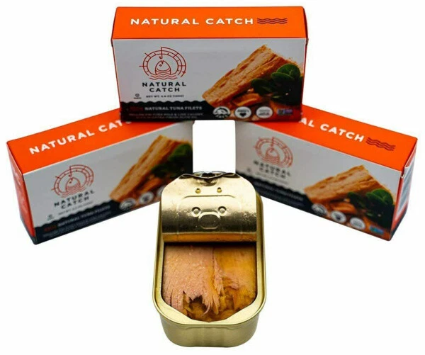 НАТУРАЛЬНЫЙ УЛОВ ⭐ 3 упаковки ⭐ консервированный желтоперый тунец рыба в оливковом масле ⭐ вкусный! - Изображение 4 из 4