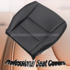 FITS Acura RDX 2007-2012 Perforated Leather Seat Cover Driver Side Bottom Blk