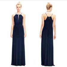 Anthropologie BHLDN Twobirds Charlie Maxi Dress in Sapphire Size Small