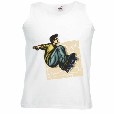 Tank Top SKATEBOARD SKATEBOARD SKATEBOARDFAHRER LONGBOARD SKATER FREESTYLE