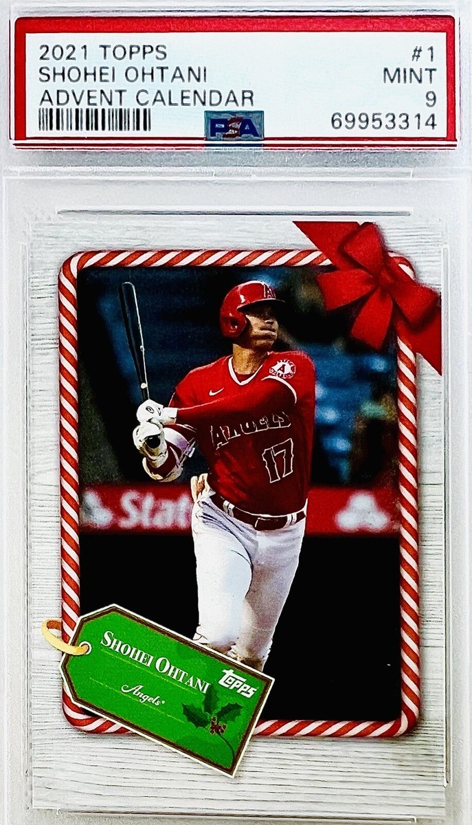 大谷翔平　Topps Advent Calendar 2021 Topps Advent Calendar Shohei Ohtani #1 SP Limited Print