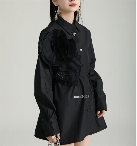 Camicia donna giapponese manica lunga camicia casual gonna top donna sciolto - Foto 19 di 27