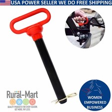 Hitch Pin Red Head for Tractors & Trailers S70055200 1"by 7-1/2" Replaces Speeco