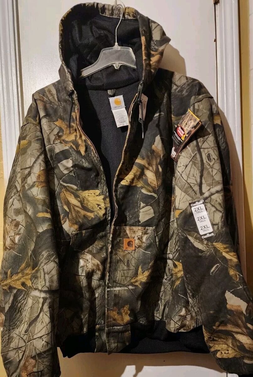 Vintage Carhartt Jacket J144 CMO Camo Realtree Hooded Canvas Vintage Carhartt Jacket J144 CMO Camo Realtree Hooded Canvas