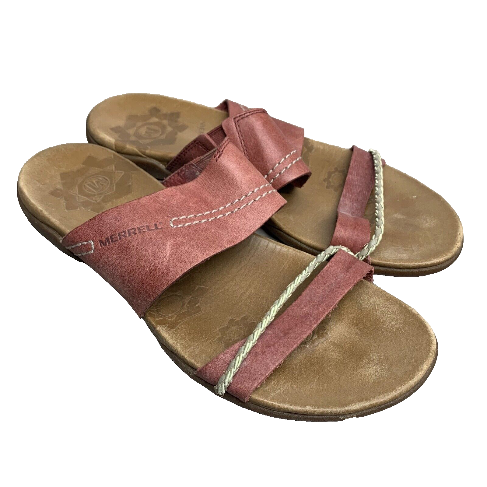 Merrell Sandali Donna Shundra Slides Porta Cavo Doppio Cinturino Taglia 11