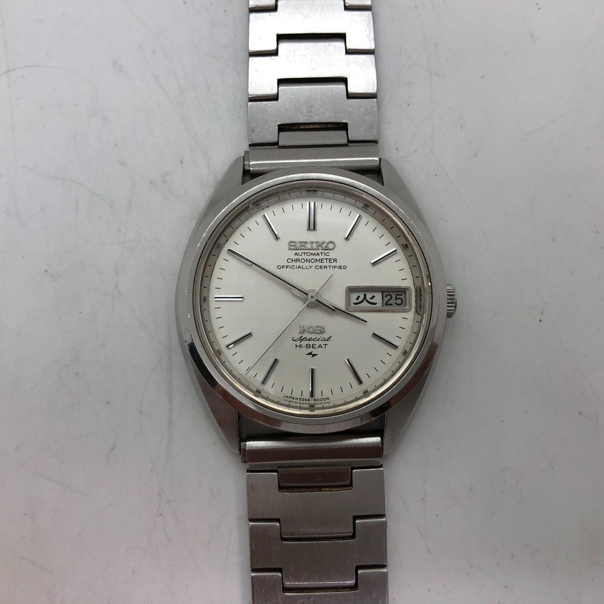 w1916] KING SEIKO 5246-6000 CHRONOMETER KS Special Automatic