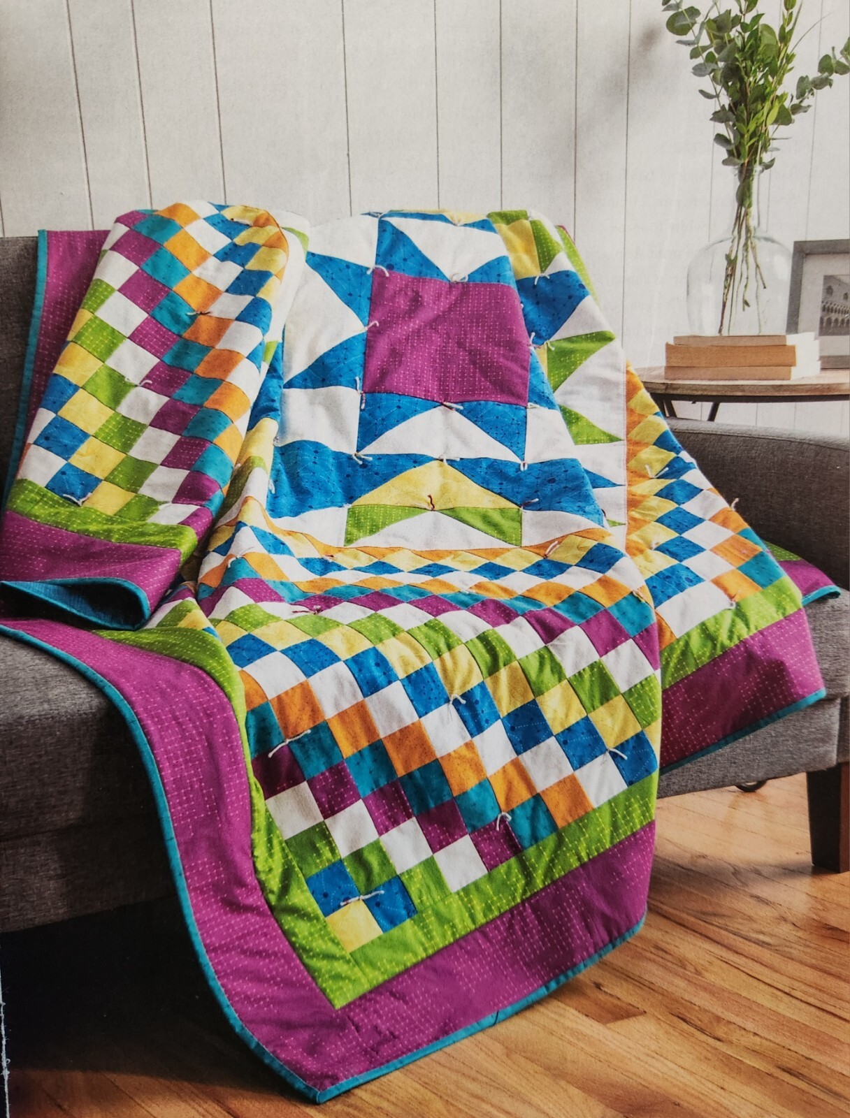 "Summer's Revival" Quilt Pattern from 2020 Magazine Intermediate eBay