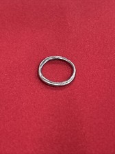925 Sterling Silver Ring Band Size 7