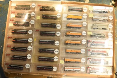 N Scale KATO F3 F7 SP BLACK WIDOW UP SF SOUTHERN UNION PACIFIC sold individuall